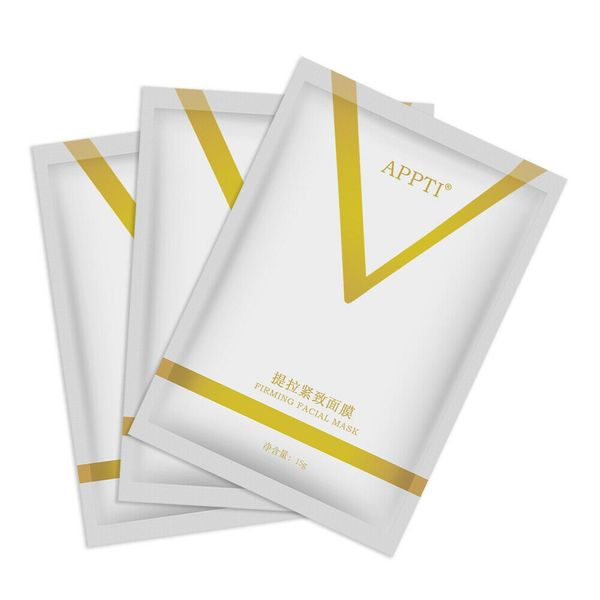 Nouveau V Line Mask 4d Face Lifting Miracle Masques amincissants en forme de V Double menton Réducteur Lift Patch V Shape Firming Tool DHL Ship 50pcs