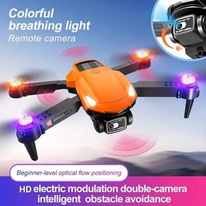 Nouveau Drone V10 HD double caméra, Position de flux optique, quadrirotor professionnel RC pliable, jouet d'évitement d'obstacles