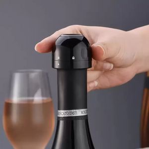 New Vacuum Red Wine Bottle Cap Stopper Silicone Sealed Champagne Bottle Stoppers Vacuums Retain Freshness Wines Plug Bars Tools