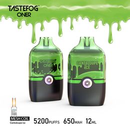 Nouveau kit de dosettes préremplies Vape 12 ml Tastefog Oner avec 5200 bouffées 10 saveurs en stock