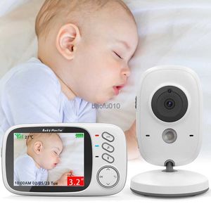 Nouveau VB603 3,2 pouces LCD sans fil vidéo bébé moniteur électronique baby-sitter avec 2 voies audio conversation vision nocturne caméra de sécurité L230619