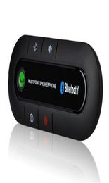 Nouveau véhicule sans fil Multipoint sans fil mains haut-parleur téléphone portable Bluetooth mains v30 Kit de voiture BlackBlueRed8079235