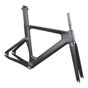 Nieuwe Versie Koolstofvezel T800 Track Frames TR013 Fixed Gear Fiets BSA Trapas Beschikbaar Maat 49/51/54/57cm