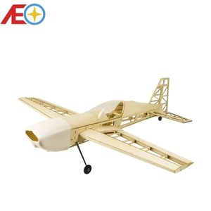 Versie Laser Cut Balsa Kit Balsawood Airplane Model Building Gas Power Electric Power Wood Plane RC LJ201210