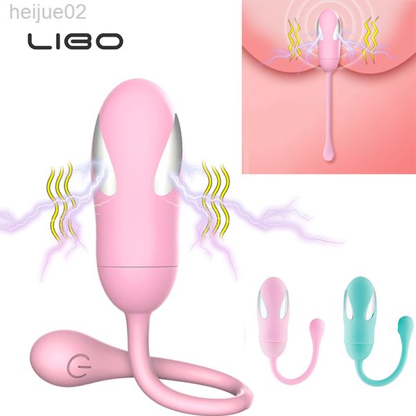 Nouveau Vibrant Intelligent Conversion De Fréquence Impulsion Femelle Clitoris Choc Électrique Masturbateur Massage Produits De Sexe Pour Adultes L220808
