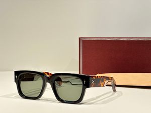 Nieuwe vintage merkontwerper zonnebril voor mannen dames heren enzo rechthoekstijl UV400 Beschermende lenzen retro briefsbriefje Hoge kwaliteit Sunwear worden geleverd met doos leuk