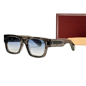 Nieuwe vintage merk luxe ontwerper zonnebril voor mannen dames heren enzo rechthoekige stijl UV400 Beschermende lenzen retro briefsbriefjes hoogwaardige zonneweer worden geleverd met oorsprong doos