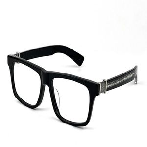 Nouveau vintage lunettes cadre carré design CHR lunettes prescription style steampunk hommes lentille transparente protection claire eyewear283O