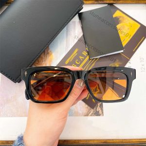 Nuevas gafas de sol de alta calidad de moda vintage JACQue JMMIMS MOLIN Marco de acetato de importación sólido y grueso Lente TAC Mujeres Hombres AAA + Original