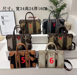 Nieuwe Vintage Fashion Print Boston Handtas Casual All-Match Schouder Crossbody China Exporttassen