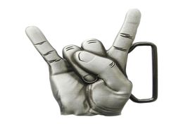 Nouveau doigt de sculpture vintage V ceinture à main boucle Gurtelschnalle boucle de ceinture4054397