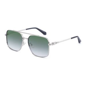 Nuevas gafas de sol vintage para hombre, caja de diseño de doble haz, gafas de moda de metal para conducir, gafas súper rentables para hombre