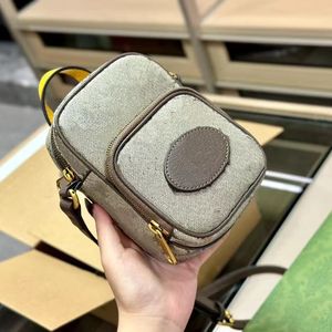 Nieuwe vintage tijgerkop camera schoudertassen Designer handtassen met riem crossbody tas mooie tassen hoogwaardige luxe mini portemonnees