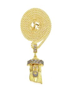 Nieuwe maagd Maria mode kettingen voor vrouwen/mannen sieraden 18k echte goud vergulde moeder van god kettingen hangers5730584