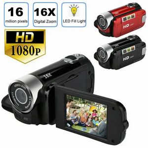 Full HD 1080P Vlog Camera - 16MP DV Camcorder with Night Vision, 16X Digital Zoom & LCD Screen