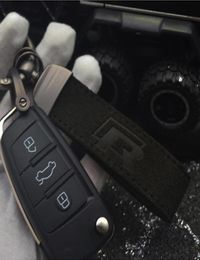 Nouvelle voiture VW Car Keychain Keychain Cavychain Black Matte Cleyring Hyders pour R5949108