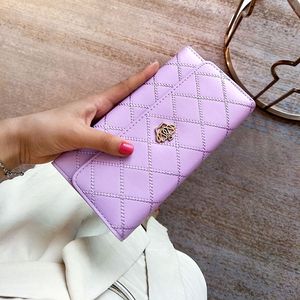 Nouveau Portefeuille sac à main femme boucle coréenne diamant portefeuille couronne portefeuille brodé sacs longs femmes