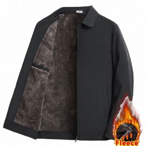 Nouveau chaud polaire hommes veste d'hiver col rabattu blazers de luxe vestes d'hiver pour hommes busin bureau Dr manteau mâle L-3XL n1po #