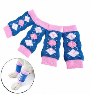 Nouveaux protecteurs de jambe chauds pour animaux de compagnie Chat Coton Coton Chaussure chaude Couvre-couverture PET PETS SOCK SOCK FOURNIS PO3O8684087