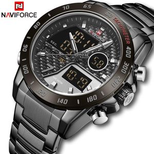 Nieuw Horloge Voor Mannen NAVIFORCE Top Luxe Merk Mode Quartz Bussiness Horloge Roestvrij Staal Sport Horloge Relogio Masculino LY1282E