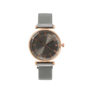 Nieuw horloge Minimalistisch mesh-kwarts damesstudentenhorloge, niche-internetberoemdheid