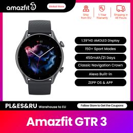 Nieuwe horloges Amazfit GTR 3 GTR3 smartwatch Alexa Builtin Health Monitoring 1.39s