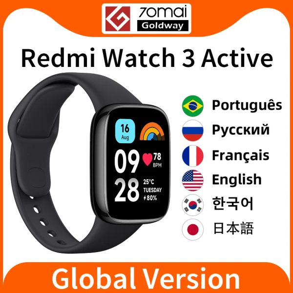 Nouvelles montres version globale Xiaomi Redmi Watch 3 Appel téléphonique Bluetooth actif Smartwatch 1.83 