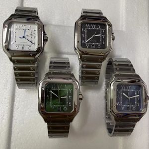 nieuwe horloges luxe horloge Square man 40 mm Genève echt mechanisch uurwerk klassiek herenpolshorloge ca01-2282h