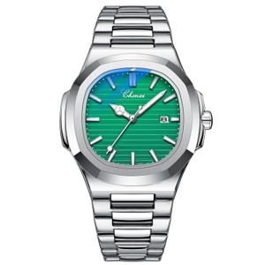 Nuevos relojes para hombre de primeras marcas de lujo deportivo de cuarzo reloj de pulsera de acero completo impermeable luminoso reloj Masculino