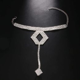 Nieuwe Water Diamant Accessoires Mode Volledige Diamanten Vinger Armband Hiphop Menigte Diamanten Handstuk Vrouwelijke Armband