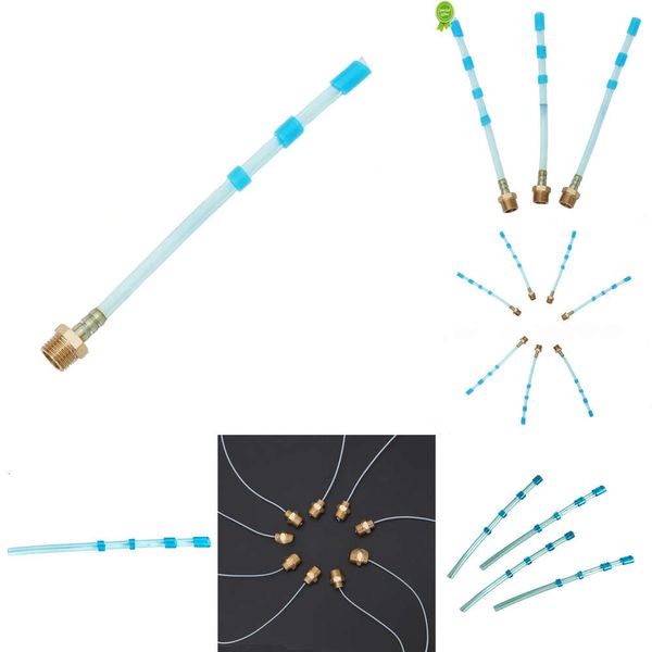 Nueva pistola de agua Lanza de espuma para nieve Accesorio para automóvil Tubería de agua líquida Conector de tubo de manguera Cobre para limpieza Tornador Lavado Lavado Accesorios de piezas de pistola Nuevo 2023