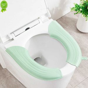 Nieuwe Waterpoof Zachte Toiletbril Cover Badkamer Wasbare Closestool Mat Pad Kussen Universele WC Toilet Set Cover Bidet Accessoires