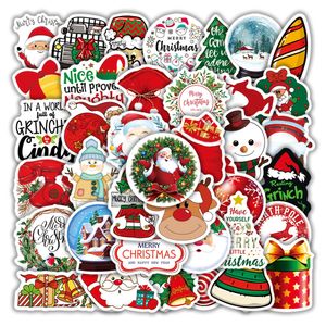 Nieuwe Waterdicht 10/30/50 / 100 Stks Cartoon Kerstboom Graffiti Stickers Esthetische Gitaar Laptop Motorfiets Telefoon Bagage Cool Sticker Decals Auto Sticker