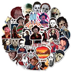 nieuwe Waterdichte 10/30/50 stks/pak Horror Films Groep Graffiti Stickers Voor Notebook Motorfiets Skateboard Computer Mobiele telefoon Cartoon Speelgoed Doos Auto sticker