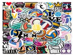 Nieuwe Waterdichte 103050PCS Sport Volleybal Cartoon Stickers DIY Skateboard Laptop Telefoon Gitaar Graffiti Decal Sticker Kid Speelgoed st4577156