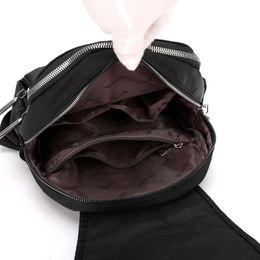 Sac d'école en tissu imperméable et respirant pour étudiants, cartable à bandoulière solide à la mode, 002, nouvelle collection