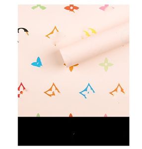 Nouveau papier Hera trèfle à quatre feuilles coloré imperméable, papiers Ouya, boîte-cadeau florale, papier d'emballage de fleurs