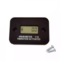 Nieuwe waterdichte digitale motor tach uur meter Tachometer Meter Motor RPM LCD -display voor motorfiets Motor Stroket Motor Auto BOOT Groothandel beschikbaar