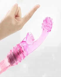 Nuevo impermeable dedo ShapeGspot vibrador Squirt Rocket Tickler Pocket Rocket Gspot estimulador del clítoris con paquete al por menor7564789