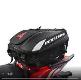 Nouveau sac de queue de moto étanche multifonctionnel Durable sac de siège de moto arrière haute capacité moto cavalier sac à dos 227I