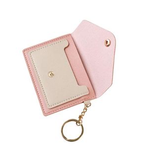 Nouveau sac à main en cuir Pu en cuir PU Small Coin Card Pouche des femmes Student Student Portable de rangement portable Pouchette
