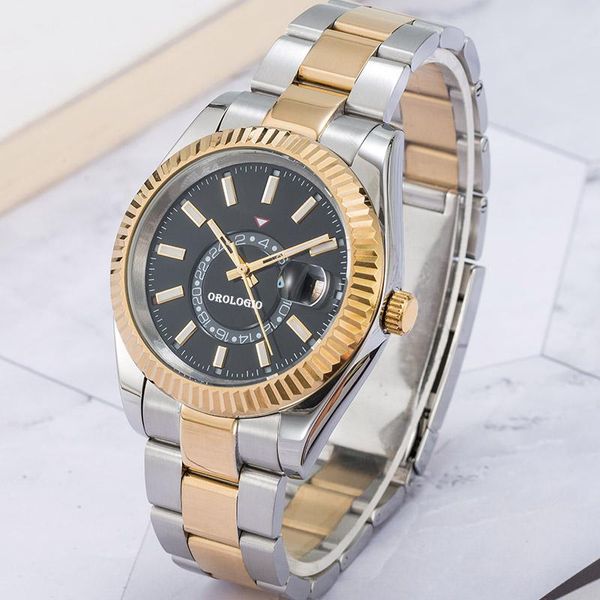 Nouvelle montre étanche 42mm datejust R mens montre bracelet en acier inoxydable mouvement saphir automatique