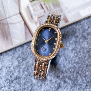 New Wave Brand Two Needle Half Steel Band Quartz Watch for Women's Fashion Trend Small