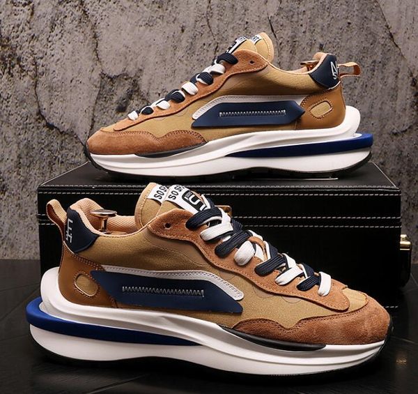 Nouvelle vague hommes Sneaker confort chaussures de course classique net yam respirant décontracté voyage planche à roulettes marche quotidienne porter résistant hommes robe mocassins top chaussures en ligne