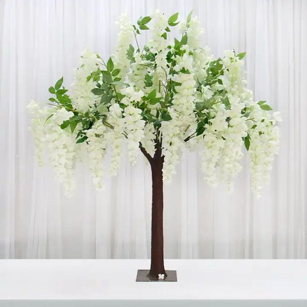 Nouveaux accessoires de mariage, support de fleurs, décoration d'allée de scène en T, décoration de mariage en forêt, accessoires de mariage 048