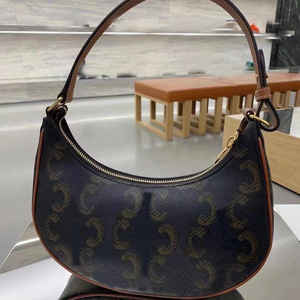 Nuevo diseñador de bolsas de fin de semana Bolsa de axila Mujeres Crossbody Luxury Crescent Pouch Mini Ava Expandir Fashion Homosing Valia Totes Bolsos de la cremallera 9479