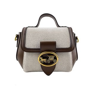 Nouveau style occidental bandoulière contraste couleur unique épaule sac à main haut de gamme léger sac de luxe petite célébrité Internet ventes directes d'usine