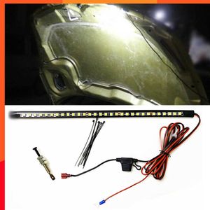 Witte led-verlichtingsset voor onder de motorkap met automatische aan/uit-universeel Past op elk voertuig Auto LED-verlichting Automatische schakelbanden LED-strips