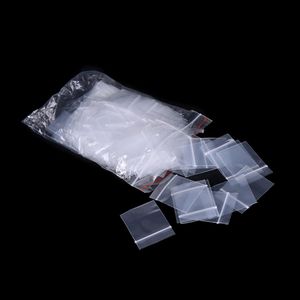 Nouveaux sacs de poly ziplock entiers entiers sacs en plastique transparent sacs de bijoux pour sacs de bijoux