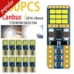 Nieuwe Groothandel 500 Stuks W5W T10 168 Led Canbus Auto-interieur Lezen Stadslichten 194 Auto Opruiming Lampen Witte kofferbak Lampen Super Heldere